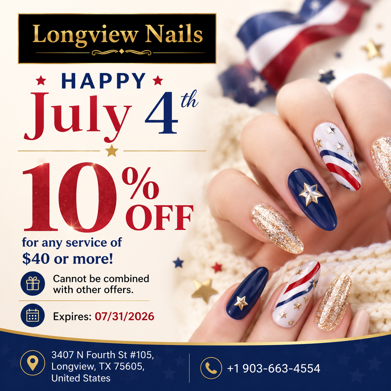Longview Nails Bar & Spa nail photo 3